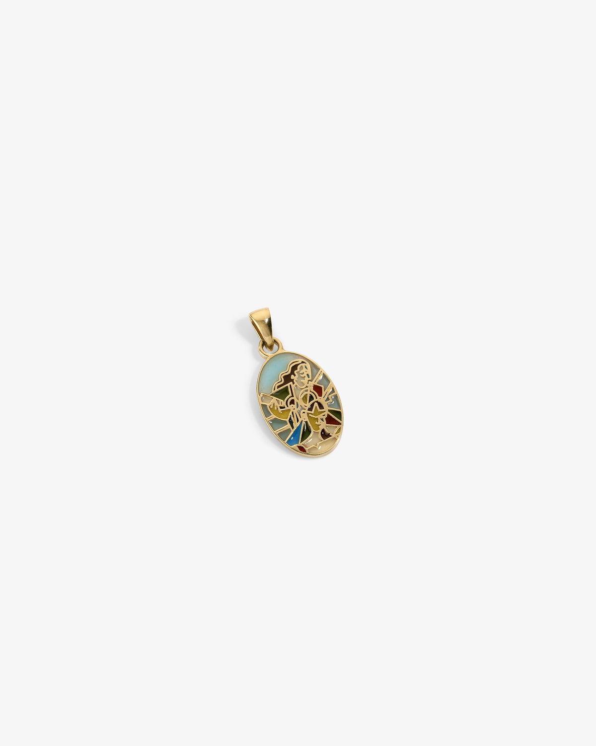 Aimé Leon Dore Evening blue 14Kt Gold Molina Pendant Jewelry