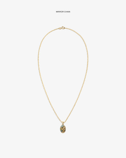 Aimé Leon Dore Evening blue 14Kt Gold Molina Pendant Jewelry