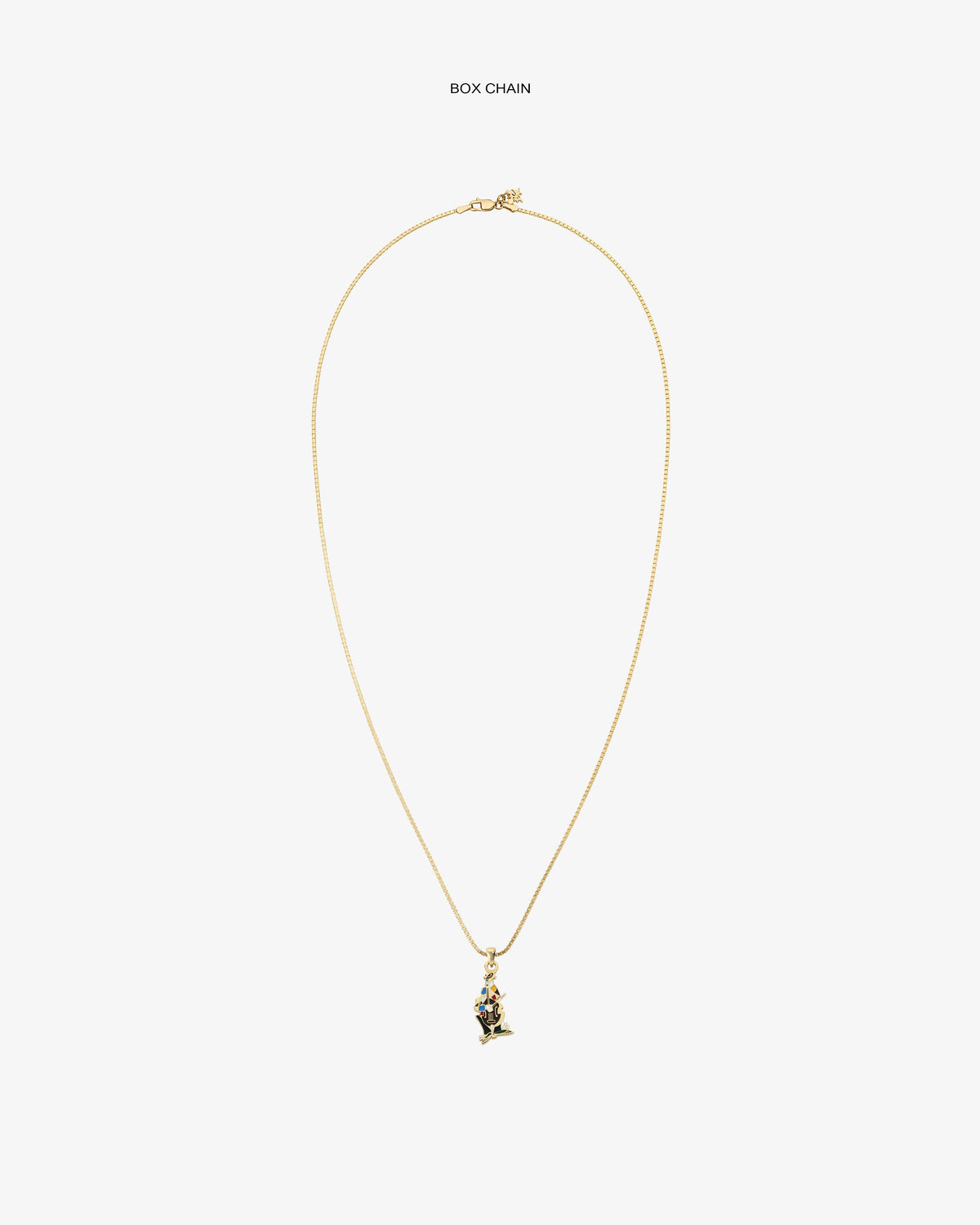 Aimé Leon Dore Evening blue 14Kt Gold Musician Pendant Jewelry