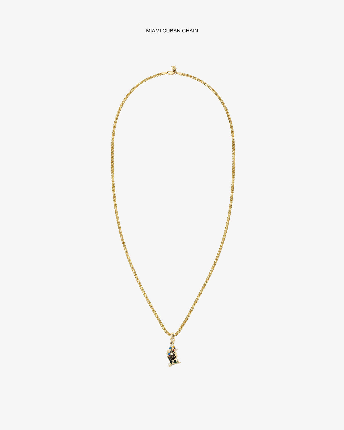 Aimé Leon Dore Evening blue 14Kt Gold Musician Pendant Jewelry