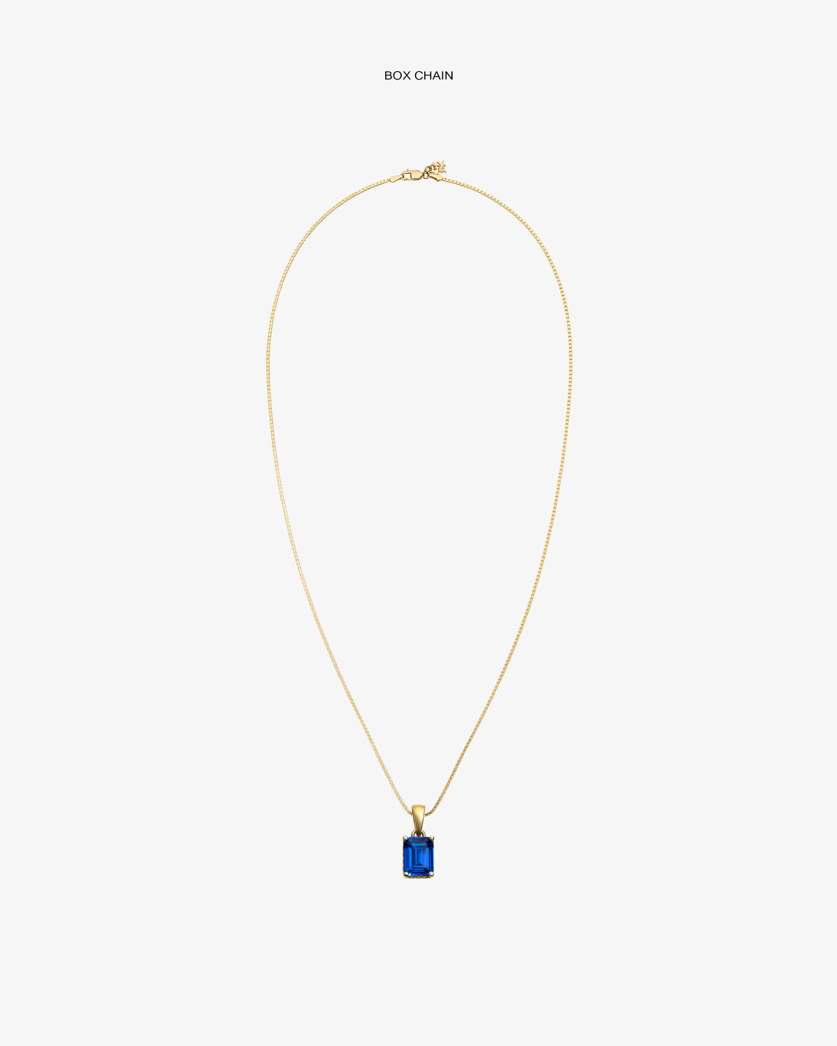 Aimé Leon Dore Evening blue 14Kt Gold Gemstone Pendant Jewelry
