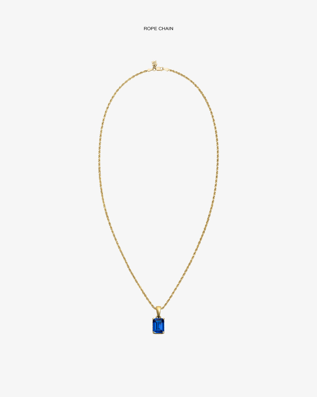 Aimé Leon Dore Evening blue 14Kt Gold Gemstone Pendant Jewelry