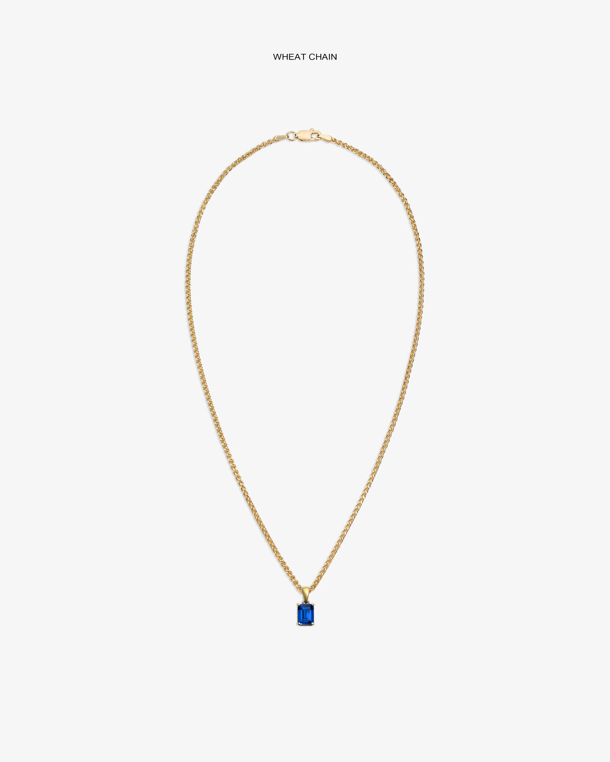 Aimé Leon Dore Evening blue 14Kt Gold Gemstone Pendant Jewelry