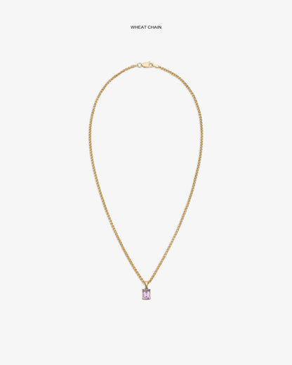 Aimé Leon Dore Evening blue 14Kt Gold Gemstone Pendant Jewelry