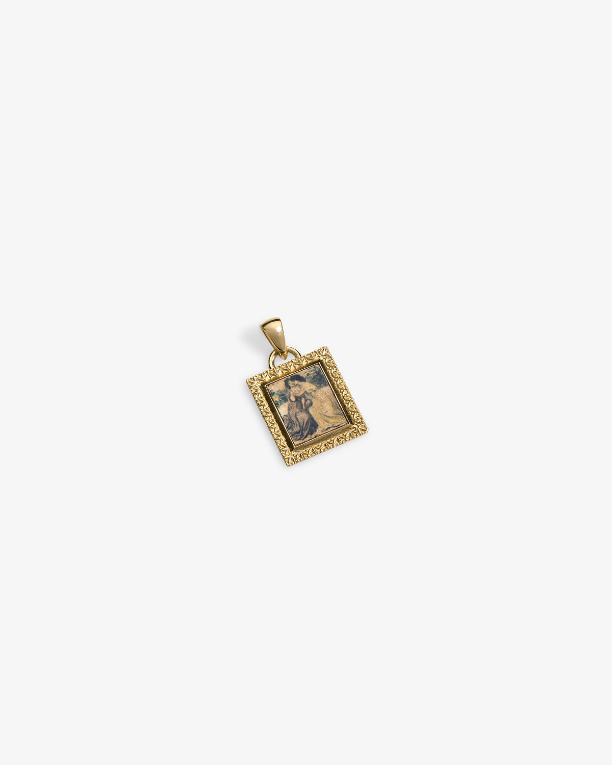 Aimé Leon Dore Evening blue 14Kt Gold Mytilene Pendant Jewelry
