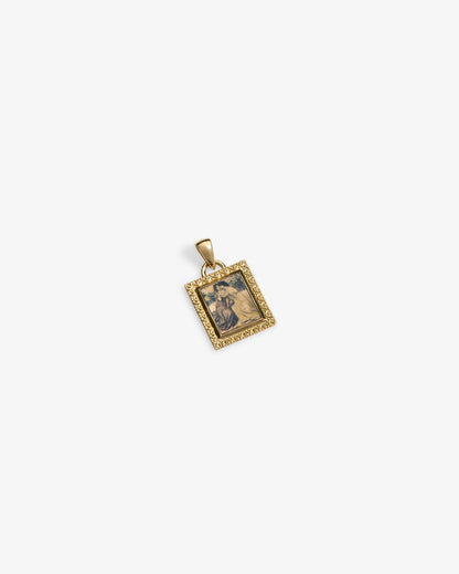 Aimé Leon Dore Evening blue 14Kt Gold Mytilene Pendant Jewelry