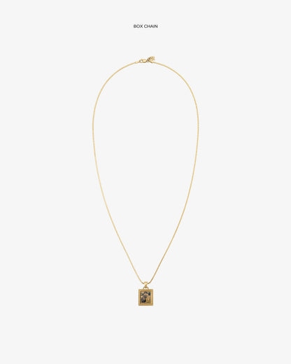 Aimé Leon Dore Evening blue 14Kt Gold Mytilene Pendant Jewelry
