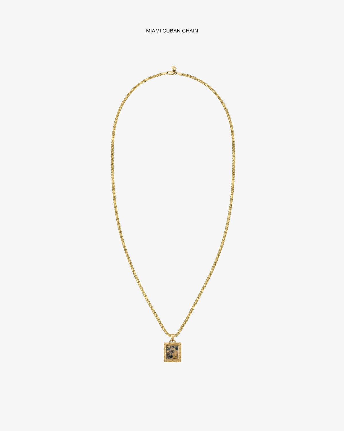 Aimé Leon Dore Evening blue 14Kt Gold Mytilene Pendant Jewelry