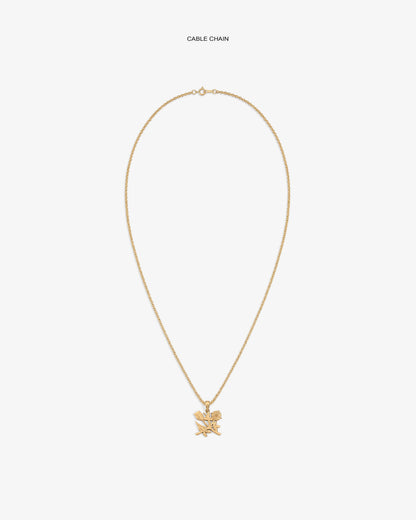 Aimé Leon Dore Evening blue 14Kt Gold Pendant Jewelry