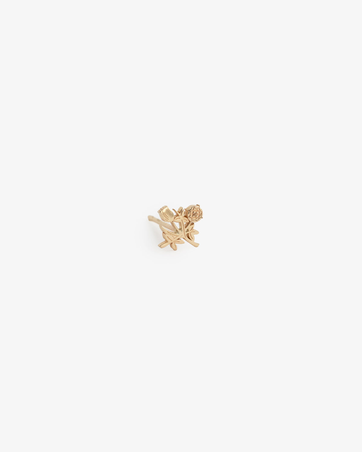 Aimé Leon Dore Evening blue 14Kt Gold Crest Earring Jewelry