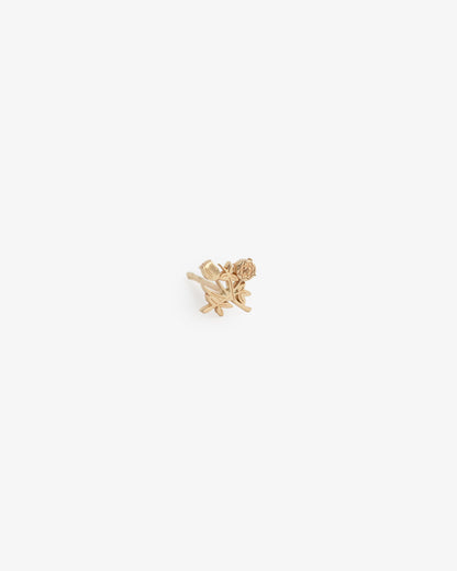 Aimé Leon Dore Evening blue 14Kt Gold Crest Earring Jewelry