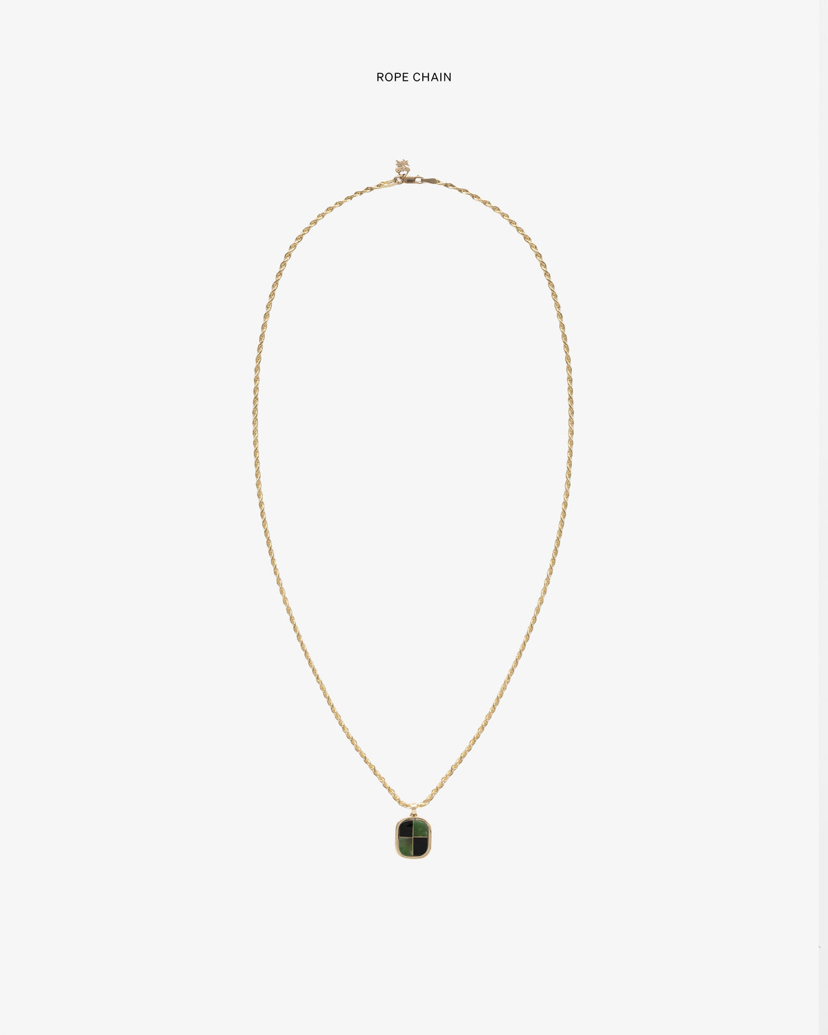 Aimé Leon Dore Evening blue 14Kt Gold Mosaic Pendant Jewelry