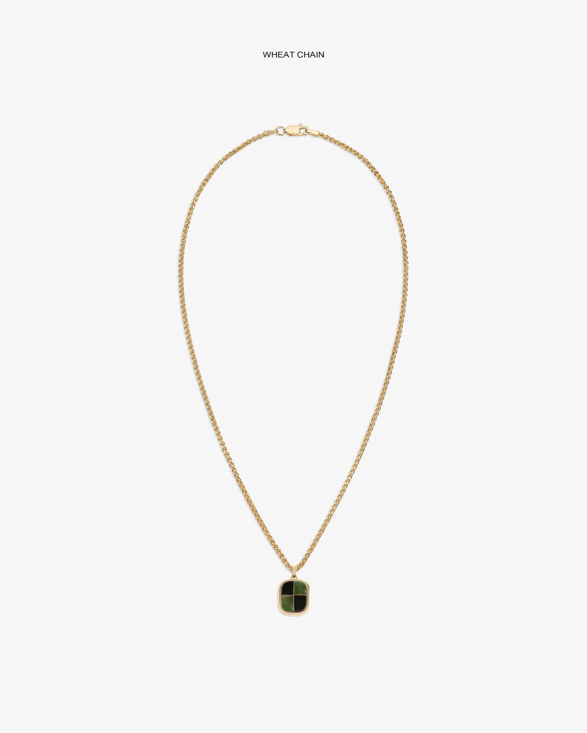 Aimé Leon Dore Evening blue 14Kt Gold Mosaic Pendant Jewelry