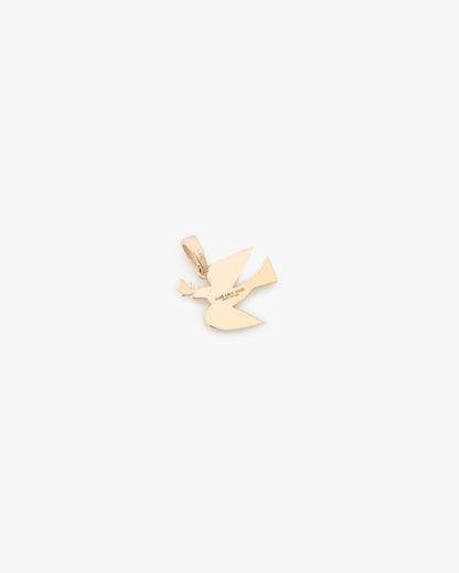 Aimé Leon Dore Evening blue 14Kt Gold Dove Pendant Jewelry