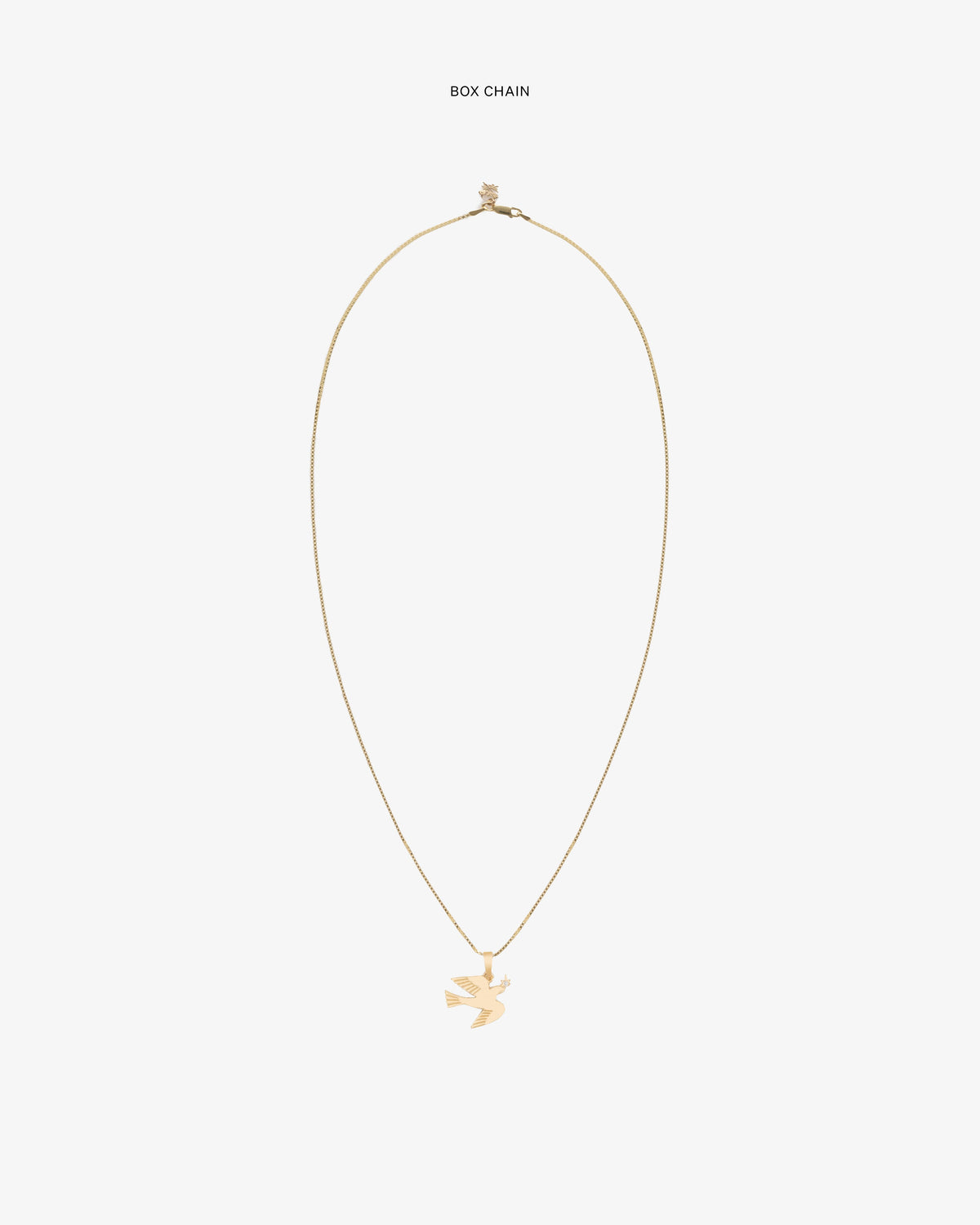 Aimé Leon Dore Evening blue 14Kt Gold Dove Pendant Jewelry