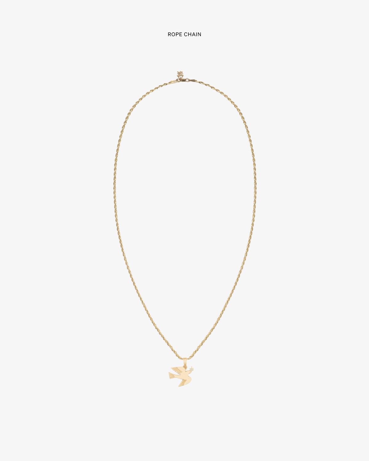 Aimé Leon Dore Evening blue 14Kt Gold Dove Pendant Jewelry