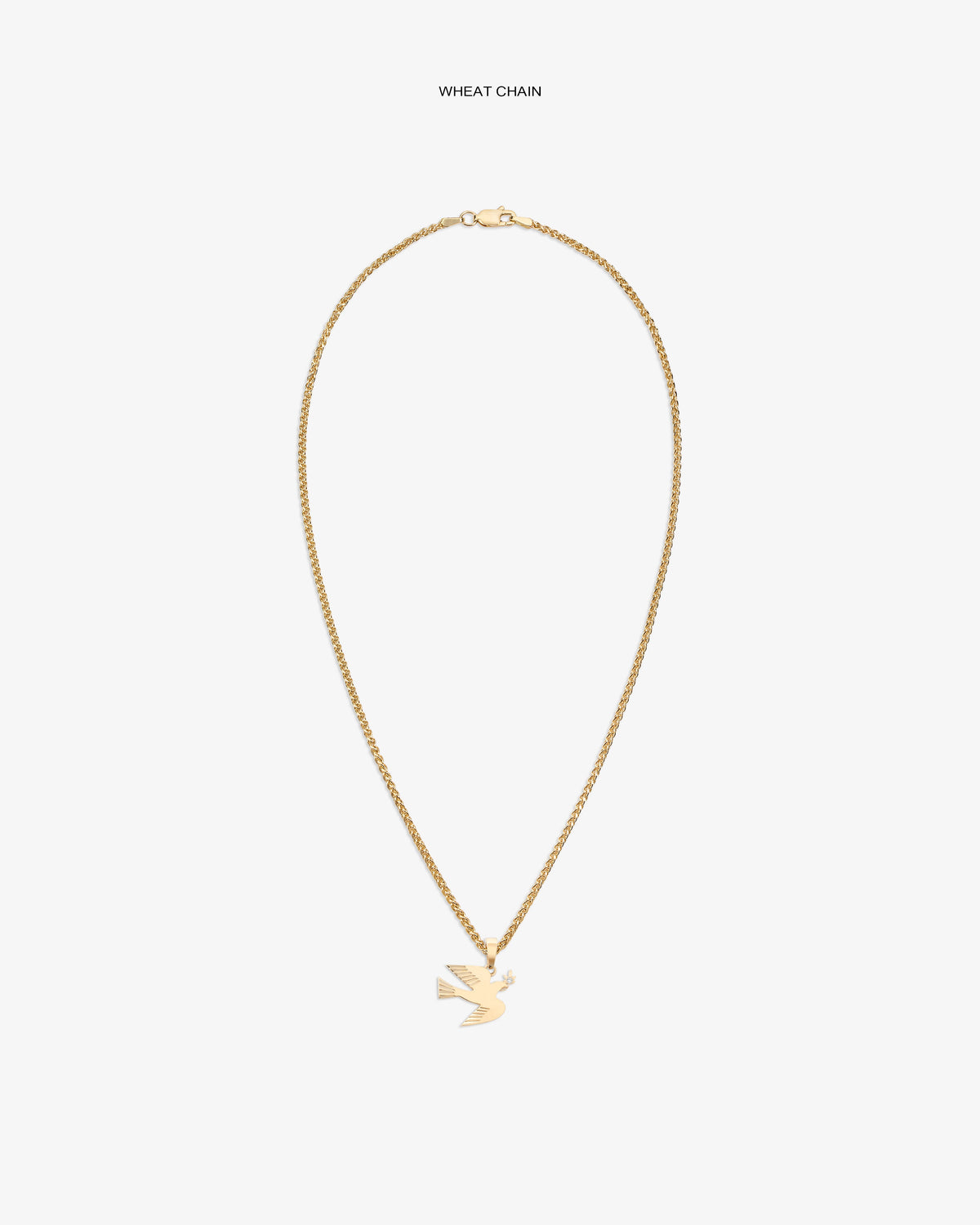 Aimé Leon Dore Evening blue 14Kt Gold Dove Pendant Jewelry