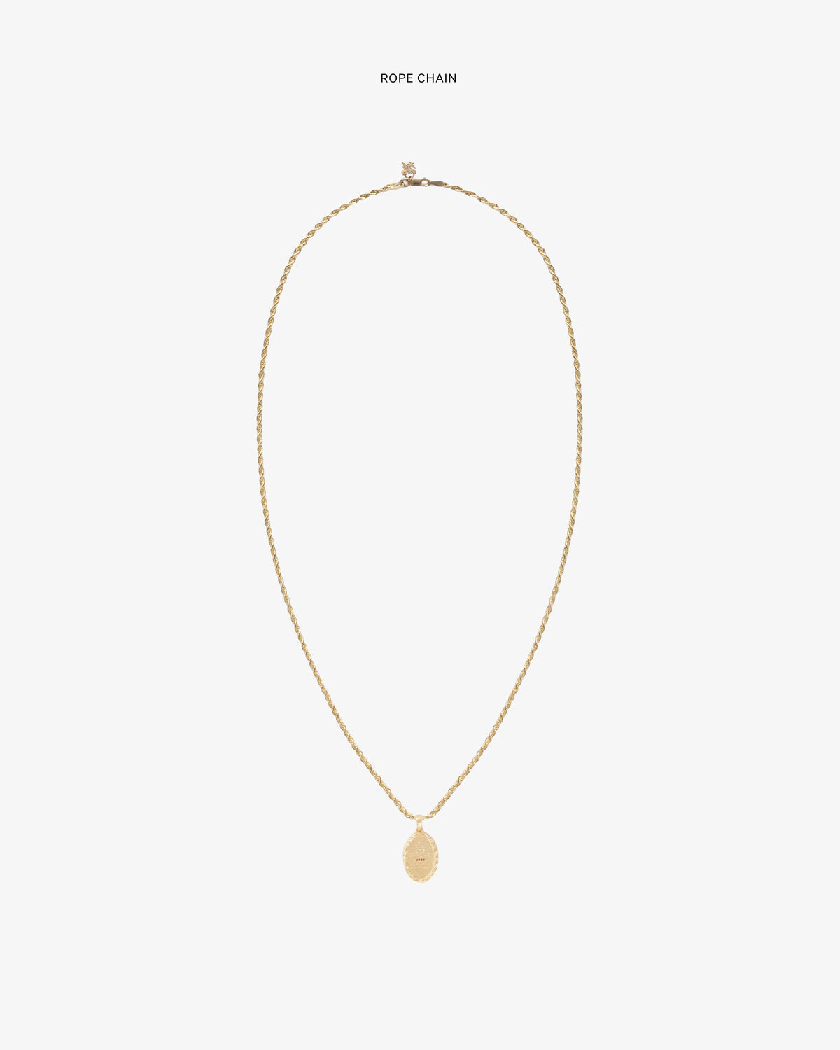Aimé Leon Dore Evening blue 14Kt Gold Love Poem Pendant Jewelry
