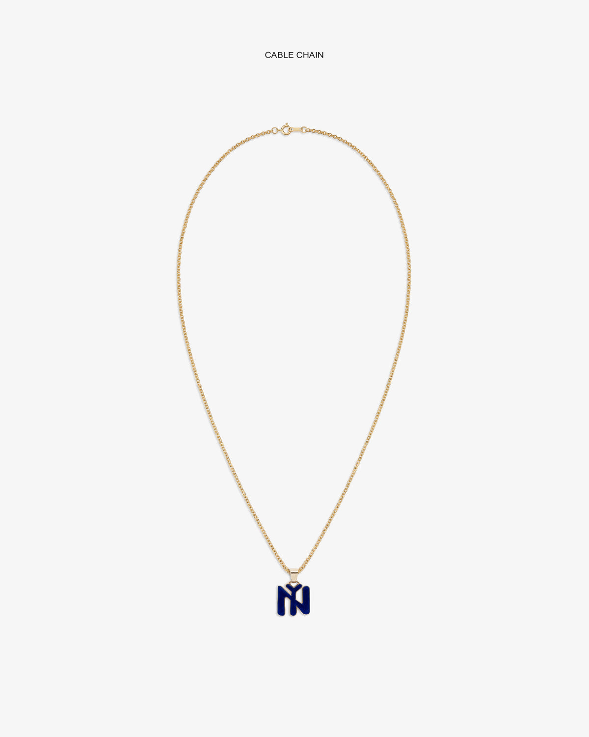 Aimé Leon Dore Evening blue 14Kt Gold Pendant Jewelry