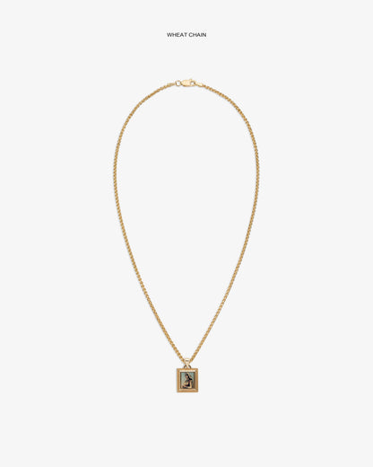Aimé Leon Dore Evening blue 14Kt Gold Pendant Jewelry