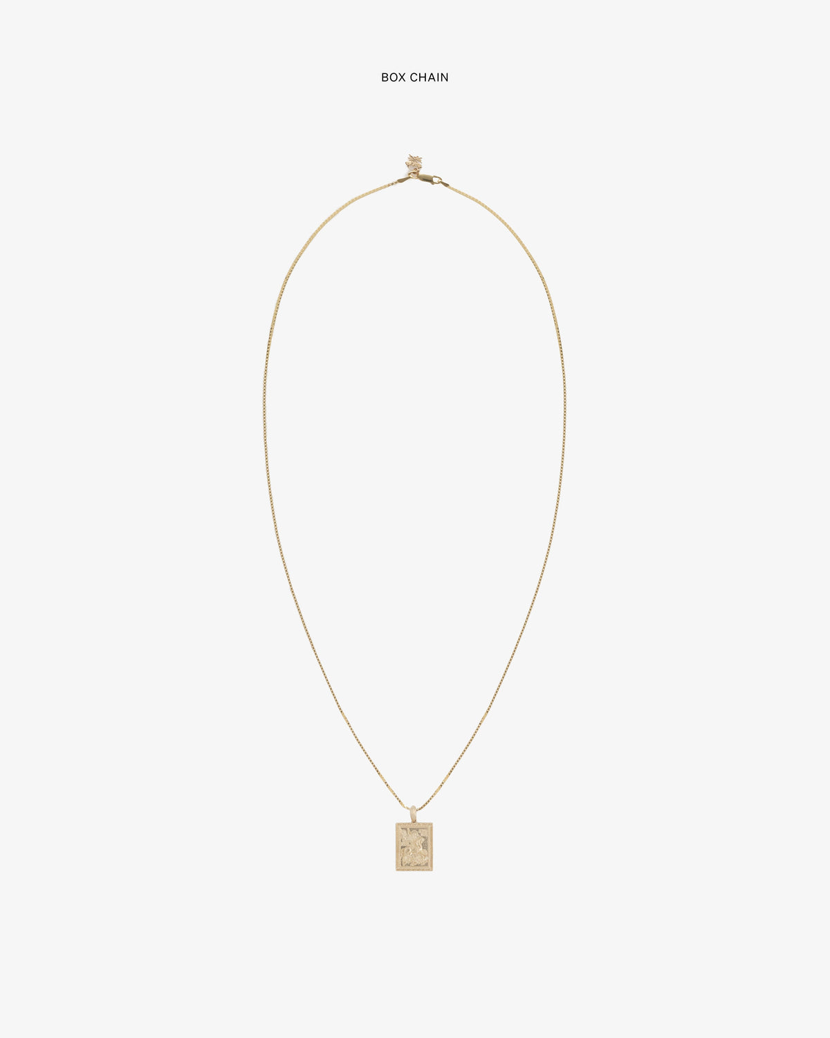 Aimé Leon Dore Evening blue 14Kt Gold Saint George Pendant Jewelry