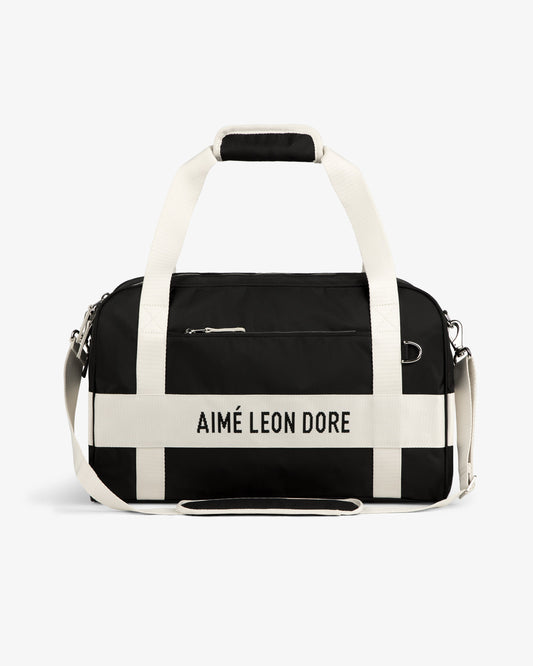 Aimé Leon Dore Black Nylon Duffle Bag Accessories
