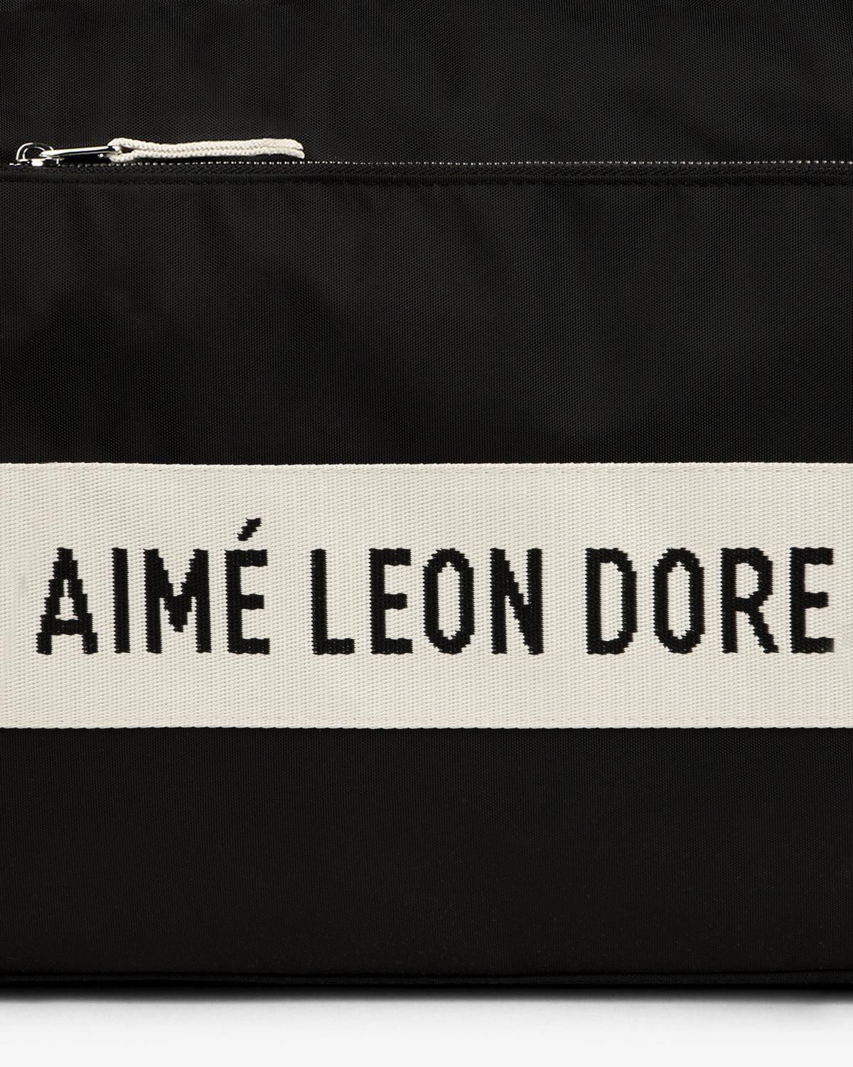Aimé Leon Dore Black Nylon Duffle Bag Accessories