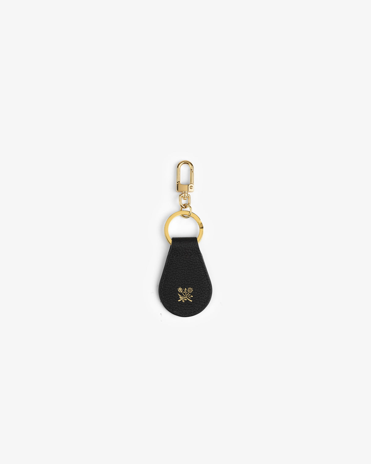 Aimé Leon Dore Jet black Leather Key Fob Accessories