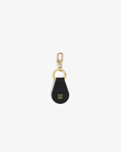 Aimé Leon Dore Jet black Leather Key Fob Accessories