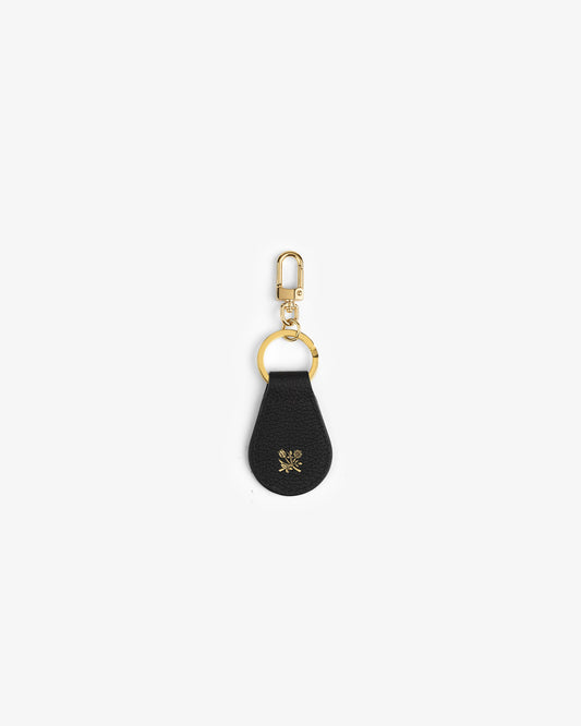 Aimé Leon Dore Jet black Leather Key Fob Accessories