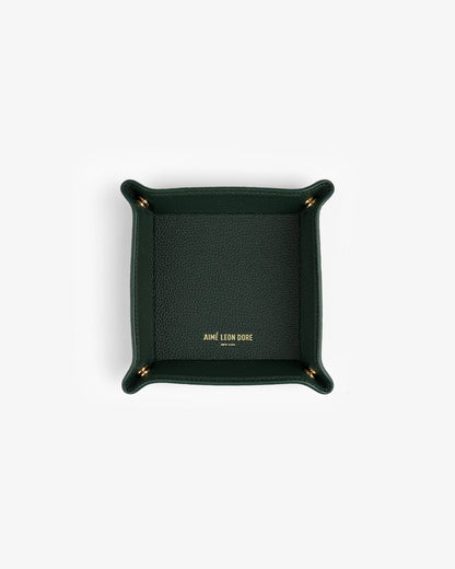 Aimé Leon Dore Botanical green Leather Catchall Accessories