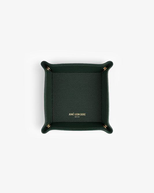Aimé Leon Dore Botanical green Leather Catchall Accessories