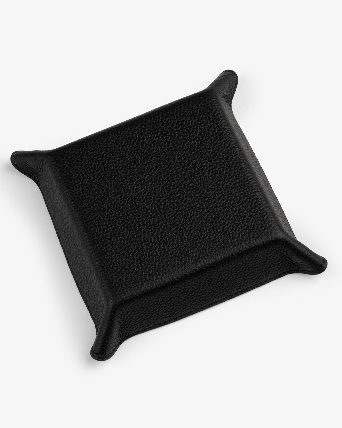 Aimé Leon Dore Jet black Leather Catchall Accessories