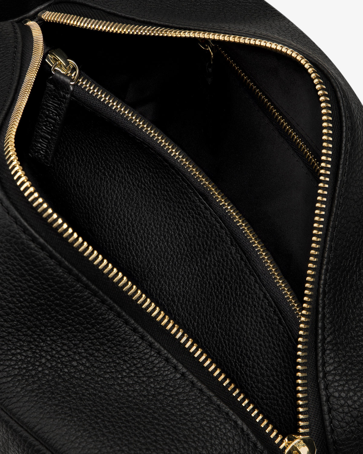 Aimé Leon Dore Jet black Leather Traveler Kit Accessories
