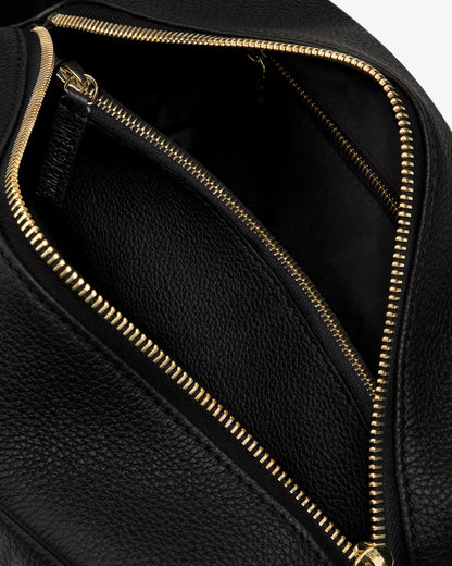 Aimé Leon Dore Jet black Leather Traveler Kit Accessories