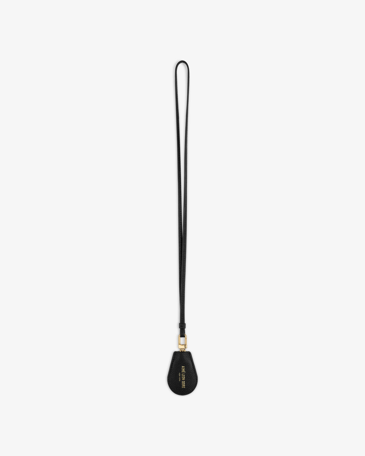 Aimé Leon Dore Jet black Leather Key Cover Accessories