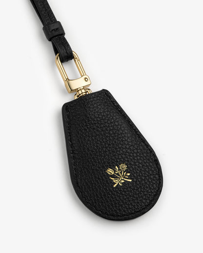 Aimé Leon Dore Jet black Leather Key Cover Accessories