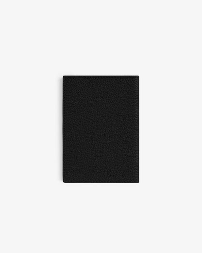 Aimé Leon Dore Jet black Leather Passport Holder Accessories