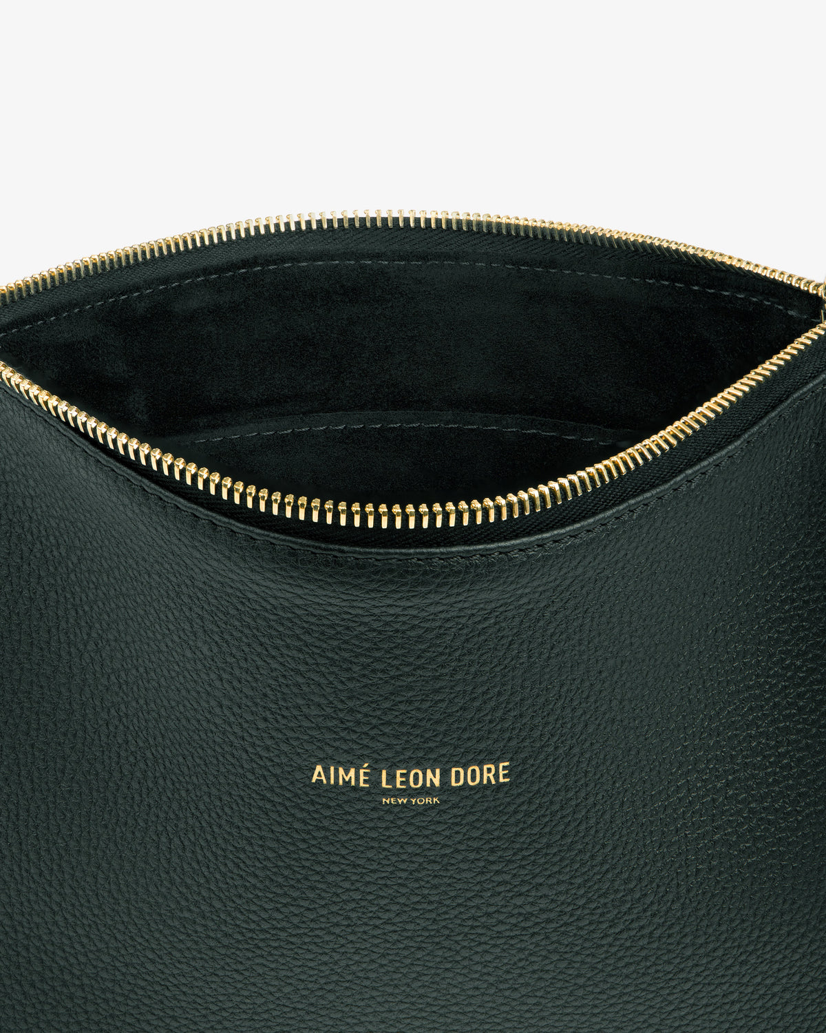 Aimé Leon Dore Botanical green Small Leather Pouch Accessories