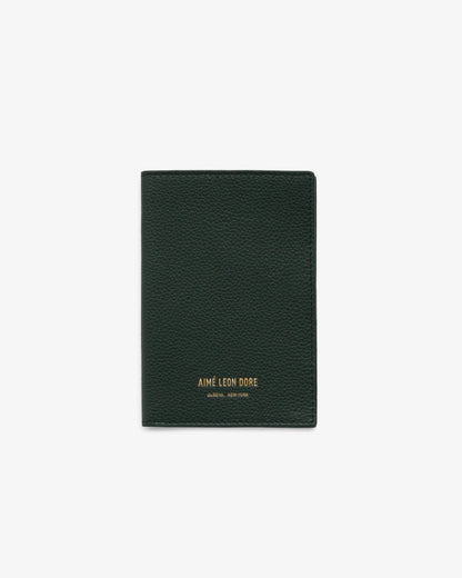 Aimé Leon Dore Evening blue Leather Passport Holder Accessories