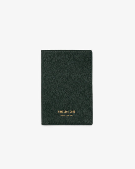 Aimé Leon Dore Evening blue Leather Passport Holder Accessories
