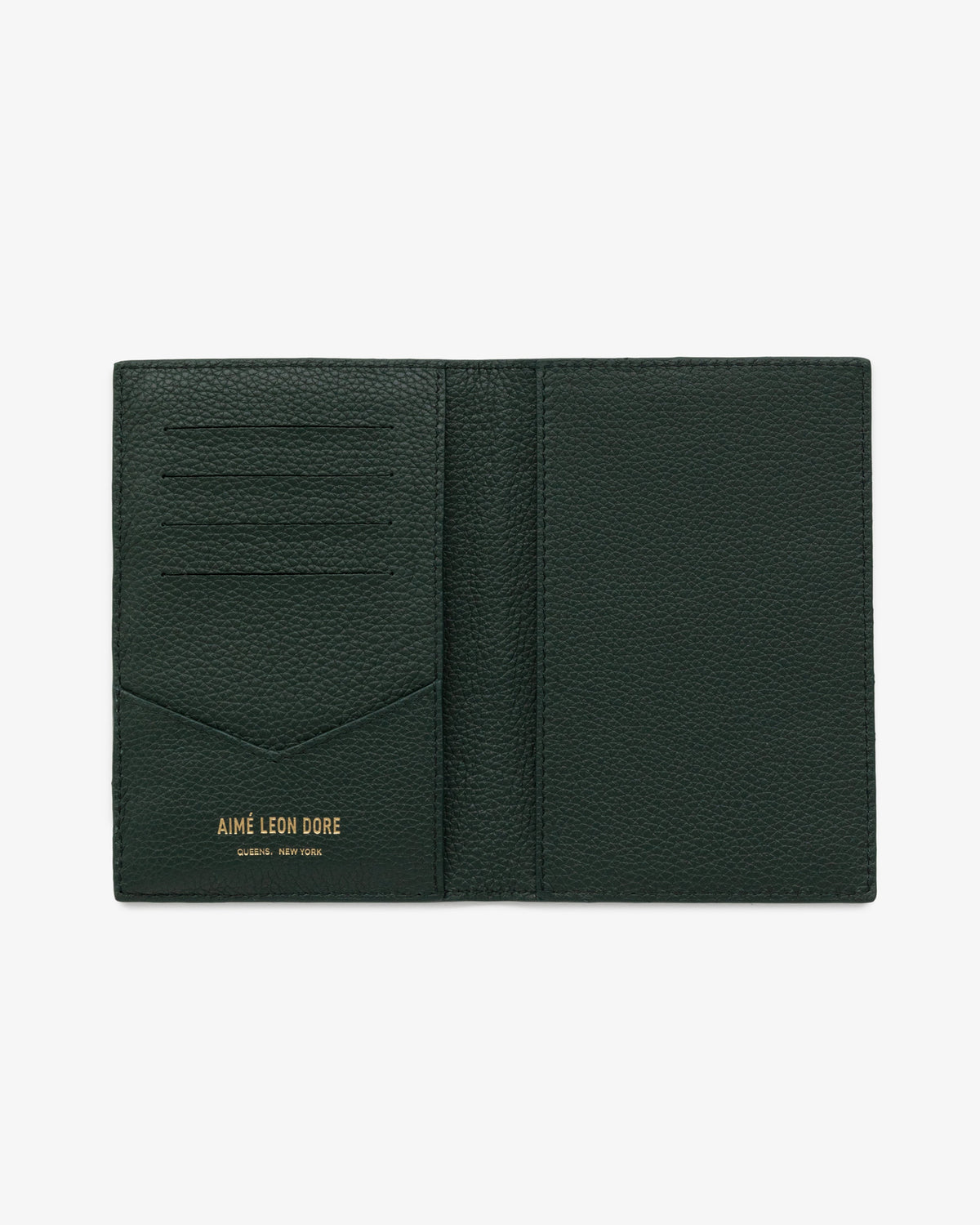 Aimé Leon Dore Evening blue Leather Passport Holder Accessories