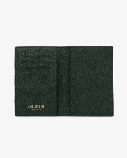 Aimé Leon Dore Evening blue Leather Passport Holder Accessories
