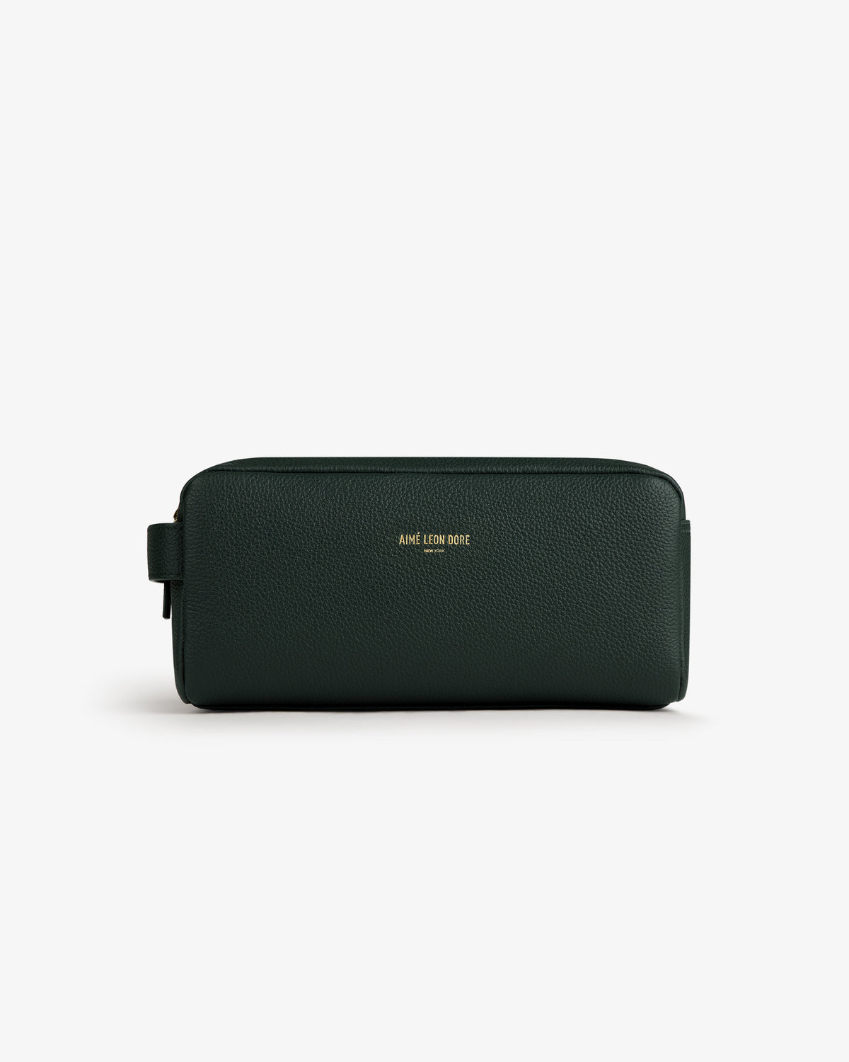 Aimé Leon Dore Botanical green Leather Traveler Kit Accessories