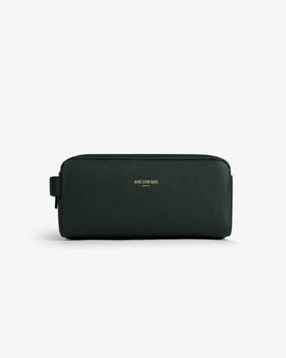 Aimé Leon Dore Botanical green Leather Traveler Kit Accessories