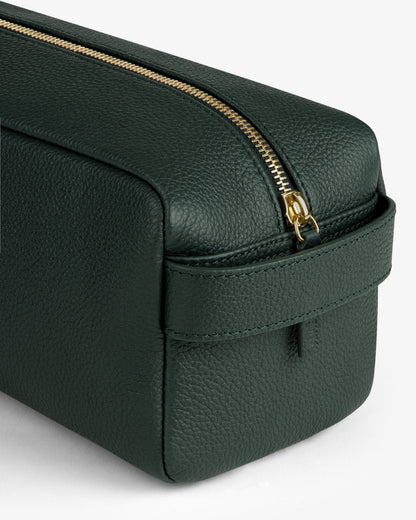 Aimé Leon Dore Botanical green Leather Traveler Kit Accessories