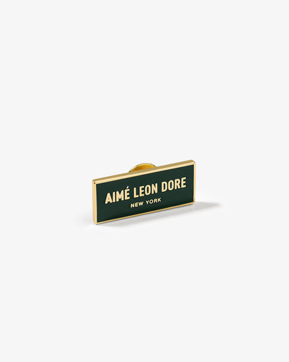 Aimé Leon Dore Evening blue Graphic Pin Accessories