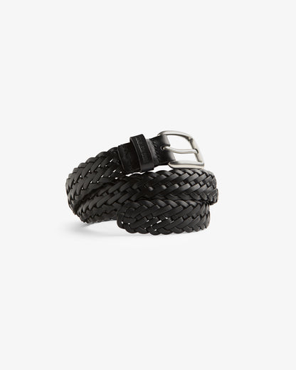 Aimé Leon Dore Evening blue Braided Leather Belt Accessories