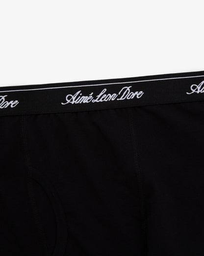 Aimé Leon Dore Jet black Boxer Brief 3-Pack Accessories