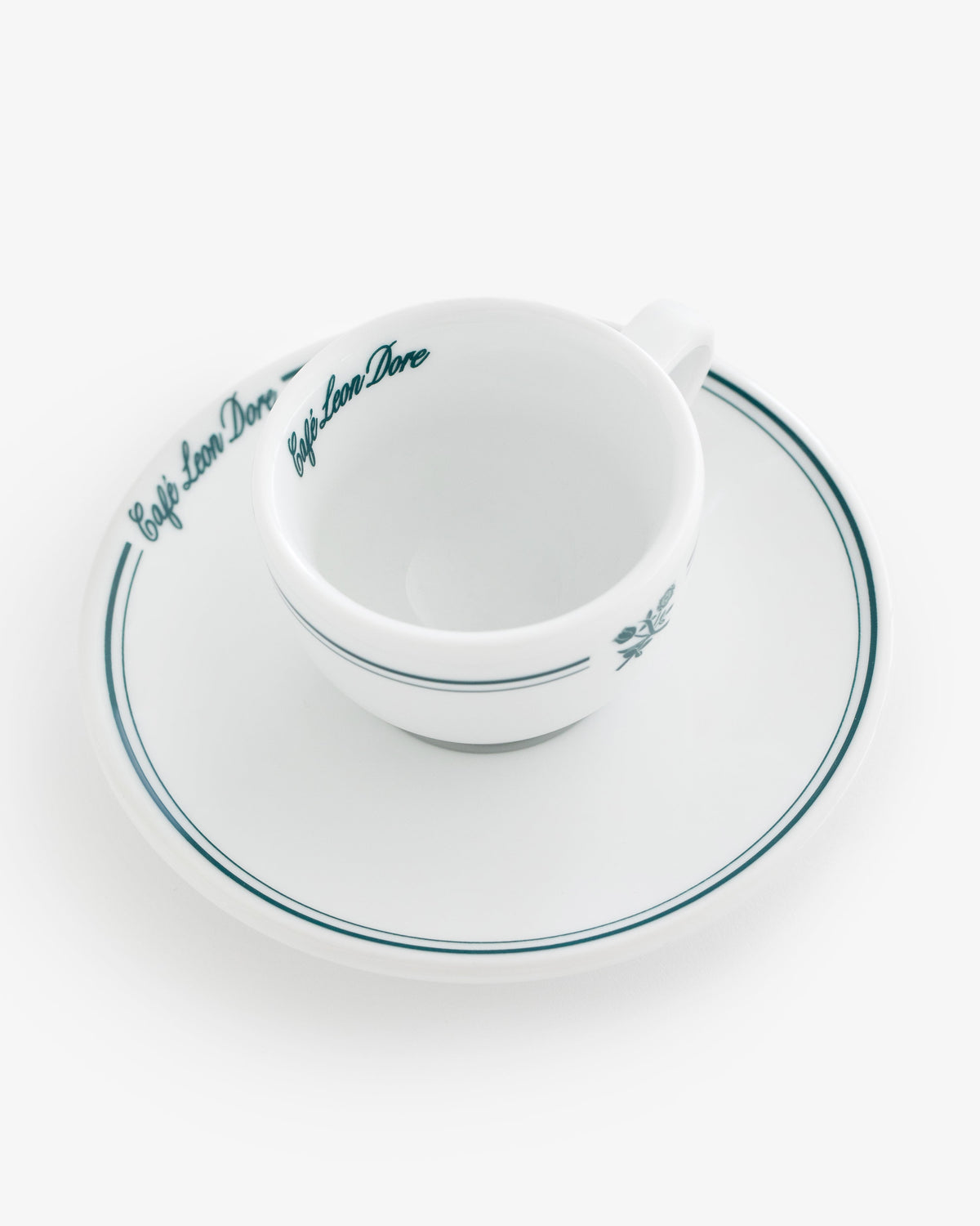 Aimé Leon Dore Evening blue Café Leon Dore Espresso Cup & Saucer (Set of 6) Accessories